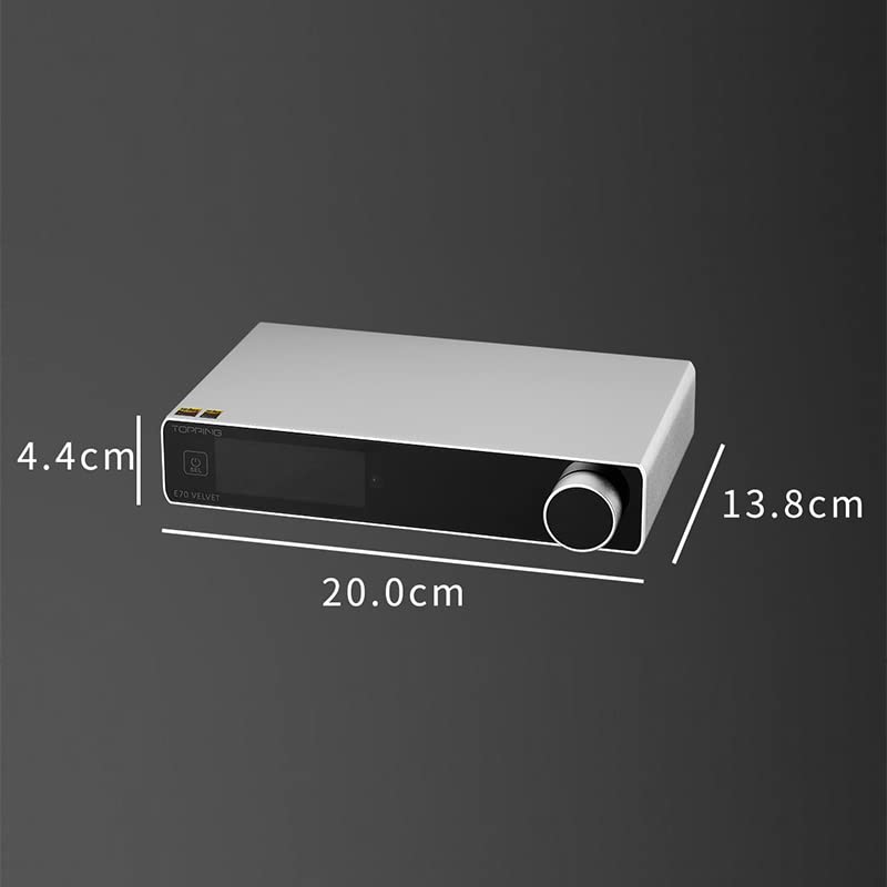 Topping E70 Velvet dimensions Topping E70 Velvet dimensions